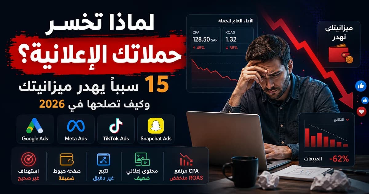 أفضل شركة لإدارة إعلانات Meta في 2026 وكيف تختار شركة إدارة حملات إعلانية بدون إهدار الميزانية